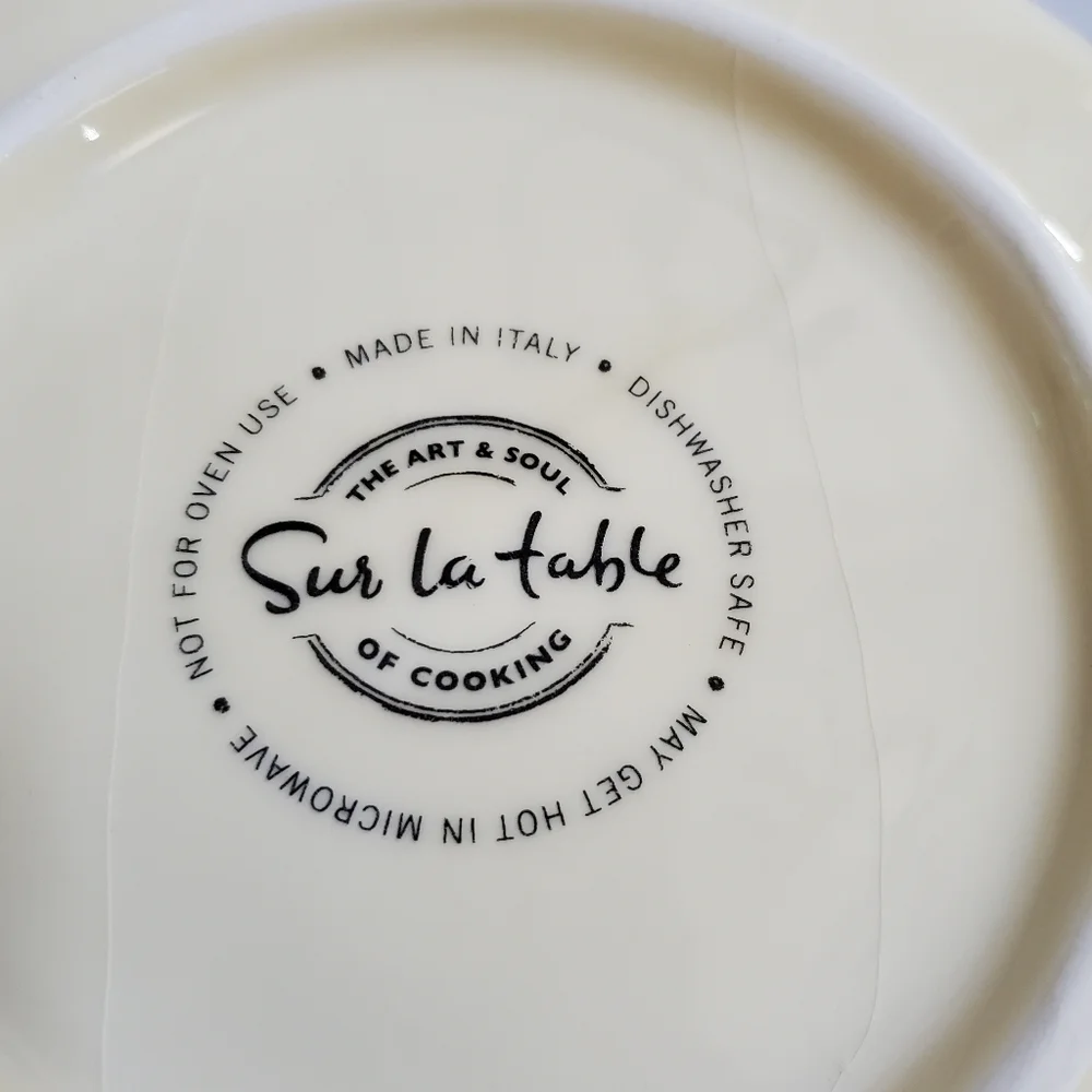 SUR LA TABLE Tuscan Countryside Appetizer Plates